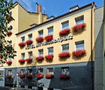 Hotel Am Heideloffplatz Nürnberg Eksteriør billede